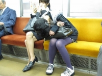 Sleeping On The Subway 29